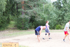 Turnauksen Fair Play -pelaaja huilii