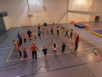 Naperoiden joulutohinat Perttilässä 2012