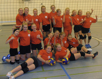 D-tytöt 2013-2014. JIIHAA!